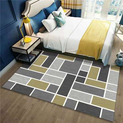 Modern  Geometric Abstract Carpet