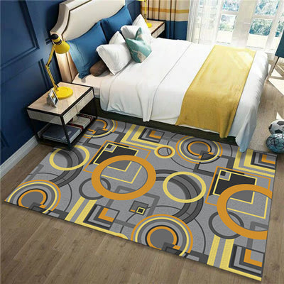 Modern  Geometric Abstract Carpet