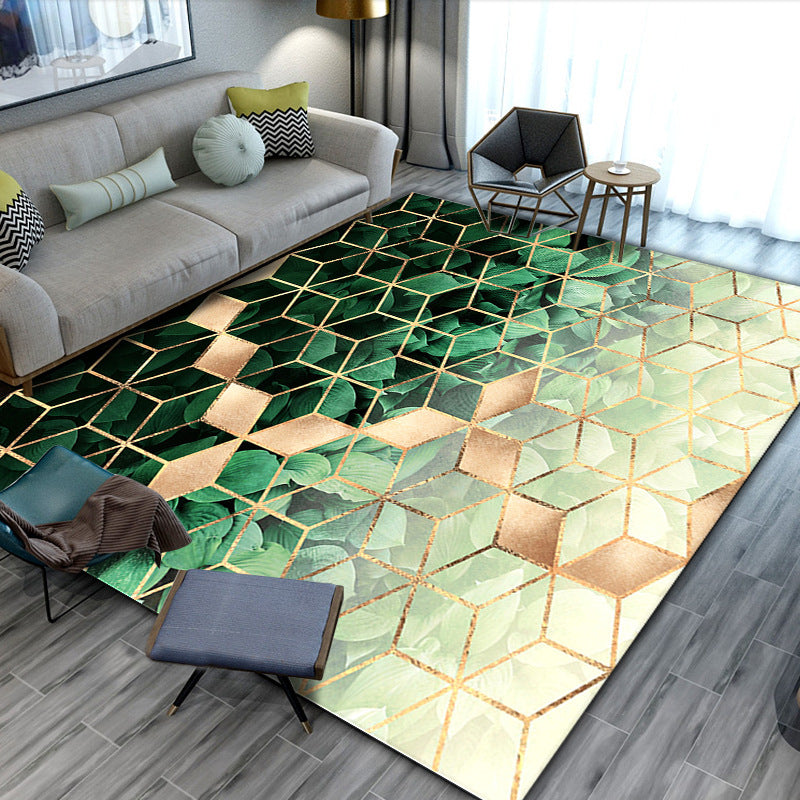 Modern  Geometric Abstract Carpet