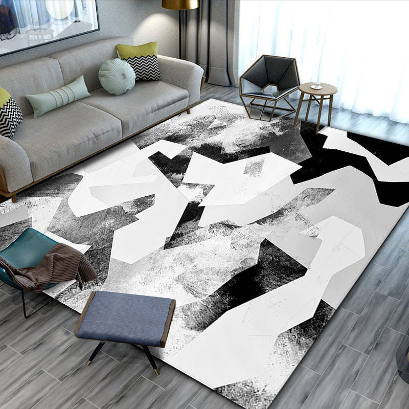 Modern  Geometric Abstract Carpet