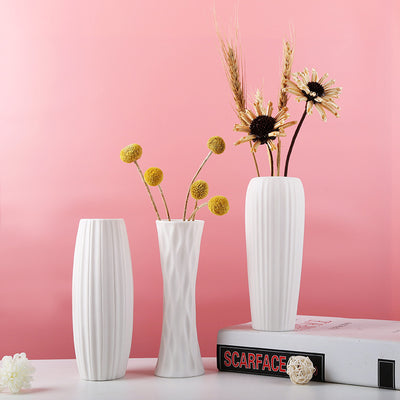 Modern White Ceramic Vase