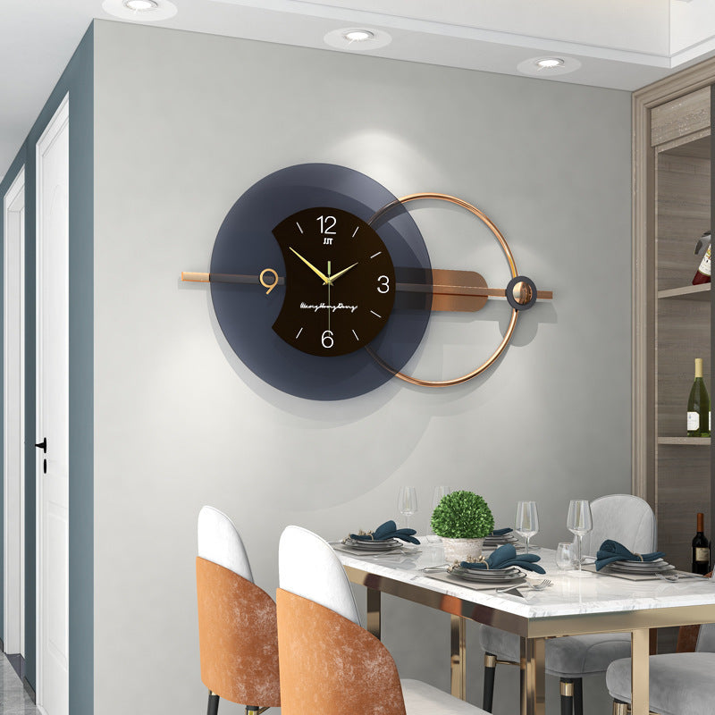 round wall clock