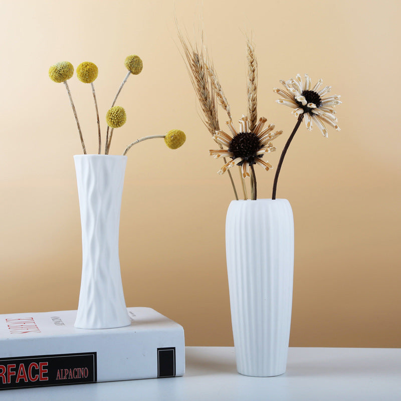 Modern White Ceramic Vase