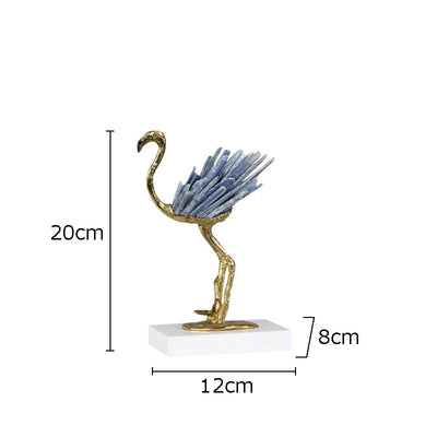 Light Luxury Flamingo Decoration