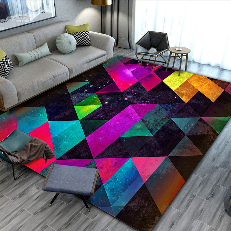 Modern  Geometric Abstract Carpet