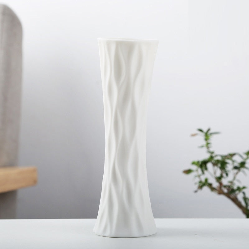 Modern White Ceramic Vase