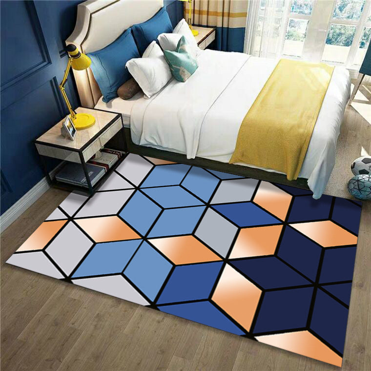 Modern  Geometric Abstract Carpet