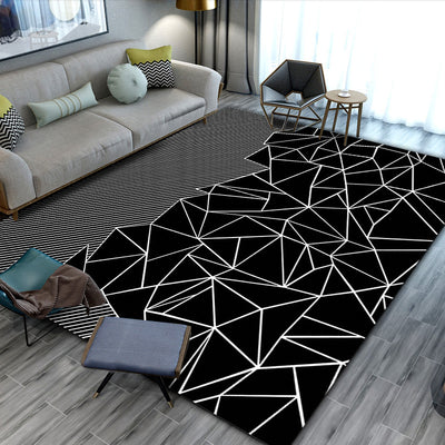 Modern  Geometric Abstract Carpet