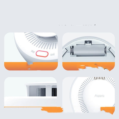 Image of the Smart Smoke Detection Sensor's compact size, 104.6x42mm