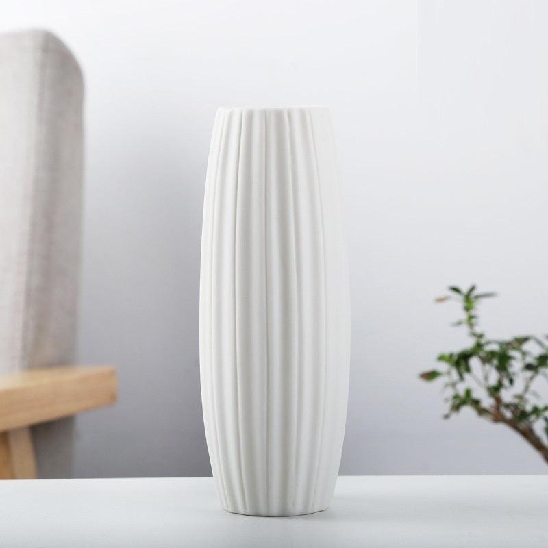 Modern White Ceramic Vase